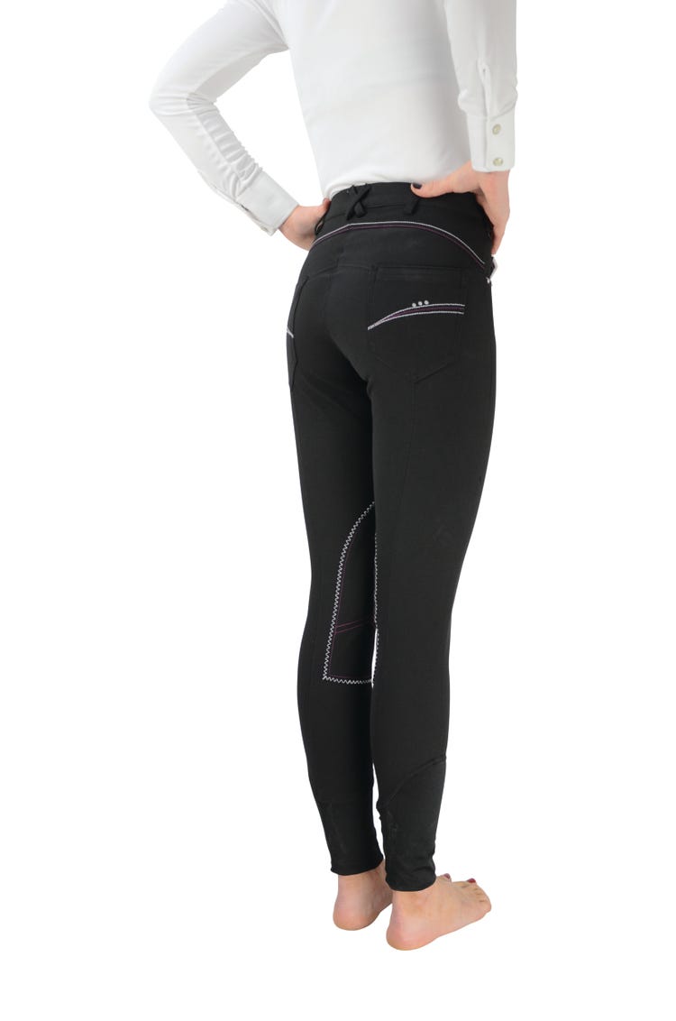 Hy Equestrian Diamante Ladies Breeches image 2